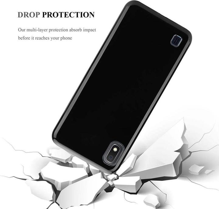 Actual product image Cadorabo TPU Ultra Slim AIR Cover (Samsung Galaxy A10, HTC One M10)
