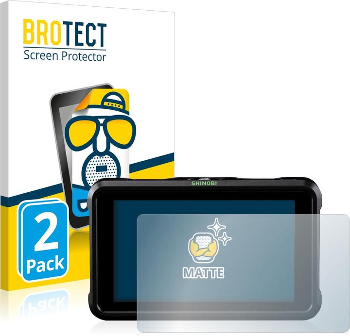 Actual product image BROTECT Anti-glare screen protector matt (2 Piece, Shinobi SDI)