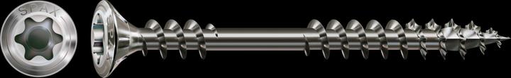 Actual product image Spax Facade screw 4.5 x 70 mm 100 pcs. Stainless steel A2 ( 25470004507022 ) Fixing thread Mini lens (100 Screws per piece)
