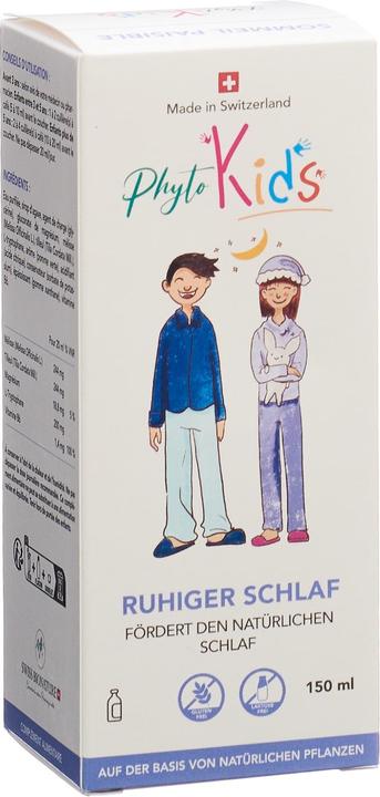 Produktbild Swiss Bionature PhytoKids Sirup Ruhiger Schlaf Fl 150 ml (1 Stück, Sirup, 201 g)