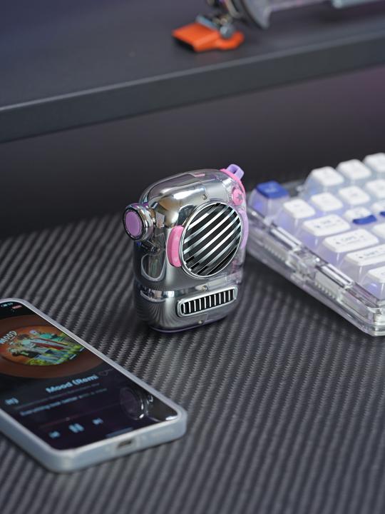 Actual product image Divoom Spark-Pop pink