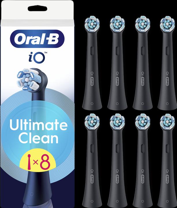 Braun iO RB CBF 8 UltimateClean Black 8-pack