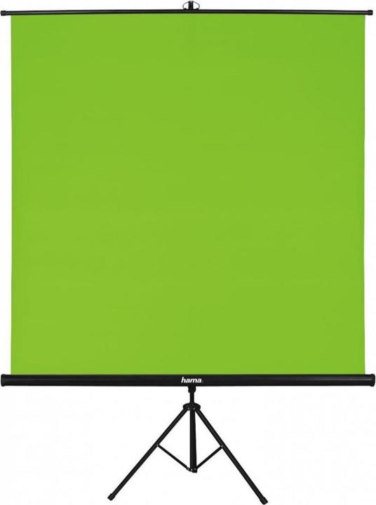 Actual product image Hama Green screen background with tripod, 180 x 180 cm, 2in1 (180 cm, 270 cm)
