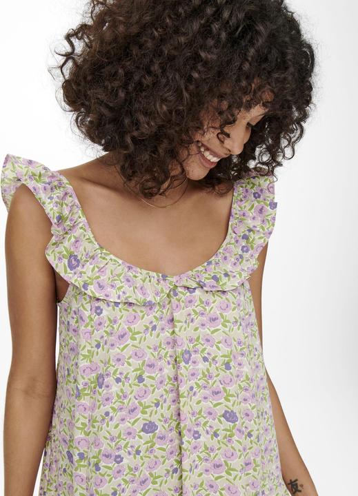 Produktbild Only Rüschenträger- Midikleid (S)