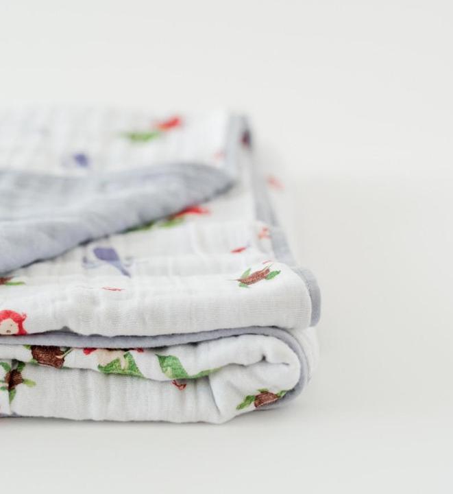 Image du produit little unicorn Cotton Muslin Quilt (120 x 120 cm)
