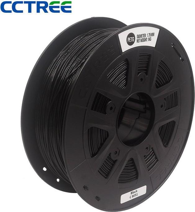 Anycubic CCTree - PETG 1.75 mm 1 kg - Filament For FDM Printers (PETG, 1.75 mm, 1000 g, Black)