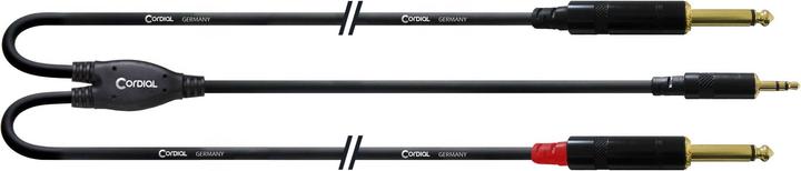 Immagine prodotto Cordial Cfy 3 Wpp-Lungo (3 m, Connettore da 3,5 mm (AUX), Jack 6,3 mm)