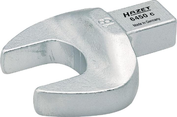 Actual product image HAZET Insert open-end wrench 6450C-8 ∙ Insert square 9 x 12 mm ∙ Outside hexagon profile ∙ 8 mm