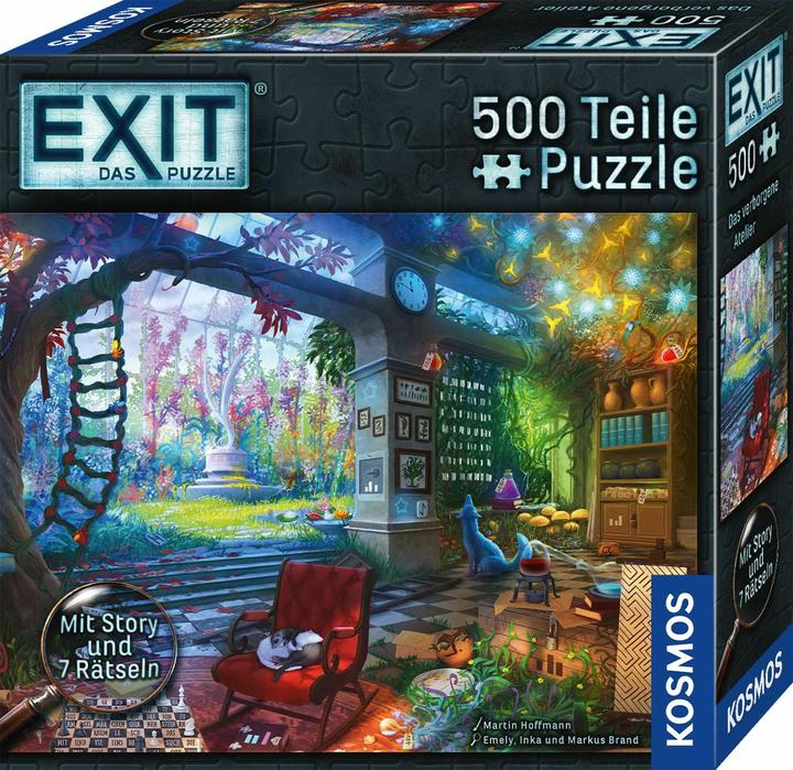 Produktbild Kosmos EXIT® - Das Puzzle: Das verborgene Atellier (500 Teile)