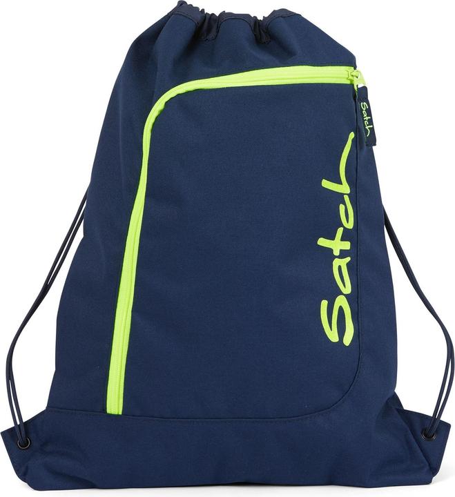 Dark Blue Neon Yellow