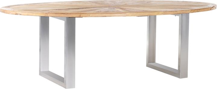 Produktbild zz_ArchivedByPCD_Mutoni Vintage Holztisch Oval Old Elm