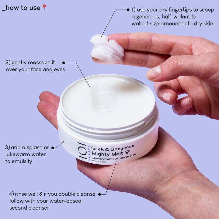 Image du produit Geek & Gorgeous Mighty Melt (Baume démaquillant, 98 ml)
