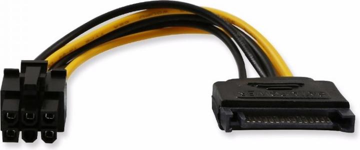 Actual product image PowerGuard PCI-E Express Riser Card 1x to 16x USB 3.0 60cm SATA Crypto Mining