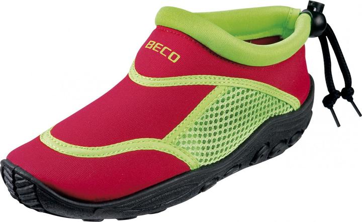 Produktbild Beco Badeschuhe / Surfschuhe für Kinder rot/grün 23 (23)