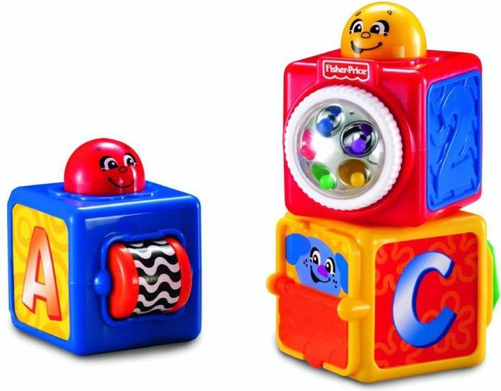 Actual product image Fisher-Price Play & stacking cubes
