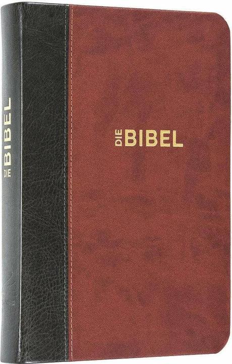 Actual product image Schlachter 2000 Bibel - Taschenausgabe (Softcover, grau/braun) (German, 2013)