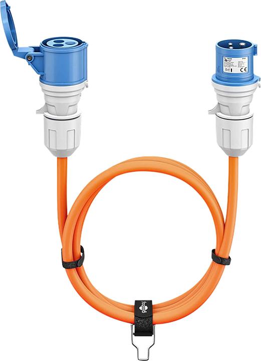 Produktbild Goobay CEE-Verlängerung, CEE-Stecker auf CEE-Kupplung, 25 m (25 m, CEE)