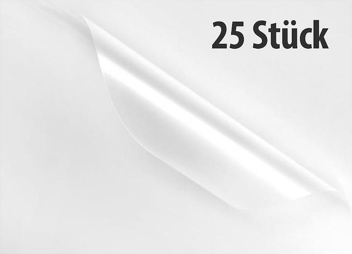 Produktbild General Office 25 Visitenkarten-Laminiertaschen, Stärke 125mic (60 x 95 mm, 25 Stück, 125 µm)