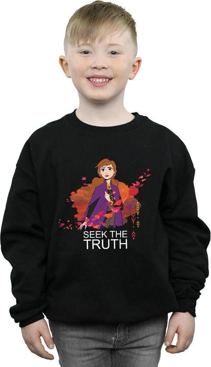 Produktbild Disney Frozen 2 Anna Seek The Truth Wind Sweatshirt Jungen (140, 146)