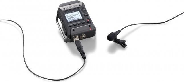 Actual product image Zoom F1-LP Field Recorder with lavalier microphone (Handheld)