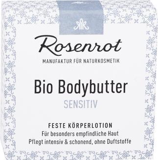 Produktbild Rosenrot Feste Bodybutter SENSITIV (Körpercreme)