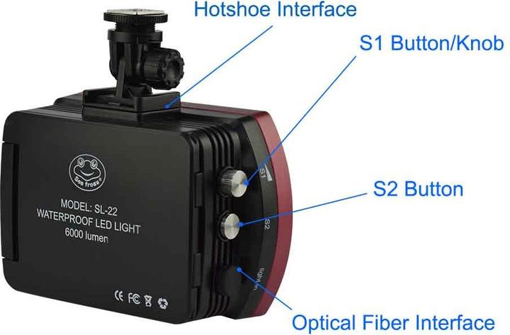 Image du produit Seafrogs SL-22 LED (Boîtier sous-marin)