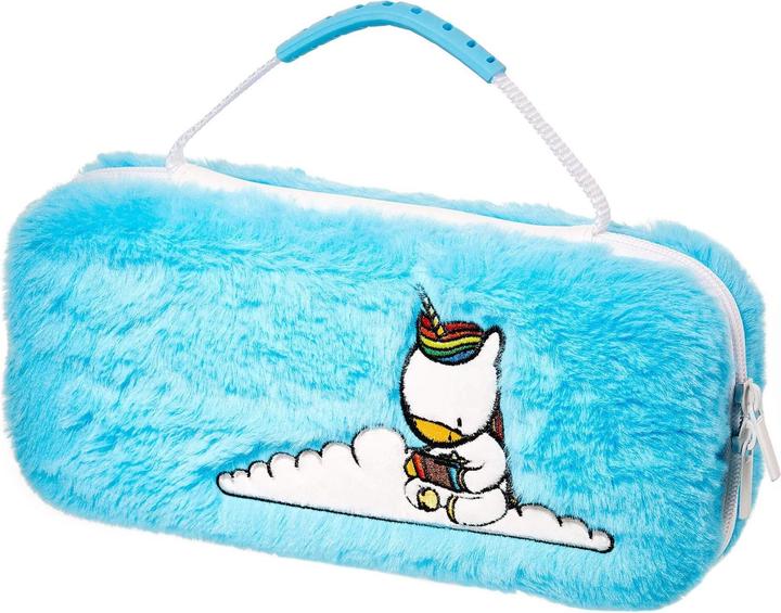 Image du produit Numskull - Housse de transport Licorne Bleu Fluffy compatible Nintendo Switch - Switch OLED (Switch)