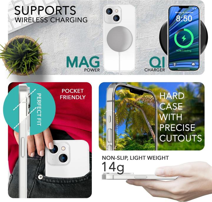 Produktbild Nalia Extrem Dünnes 0,3mm Mattes Hardcase (Apple iPhone 14 Plus)