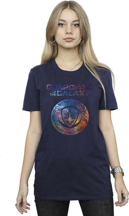 Immagine prodotto Guardians Of The Galaxy Stars Fill Logo Maglietta Ampia Donna (M)