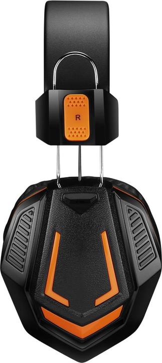 Produktbild Canyon Gaming Headset mit 3,5 mm Anschluss mit Mikrofon und Lautstärkeregler, Kabel 2 m, Schwarz CND (Kabelgebunden)