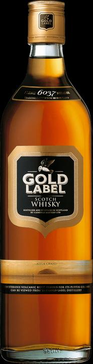 Actual product image Gold Label Whisky (Scotch whisky, Blended Whisky, 1 x 20 cl)