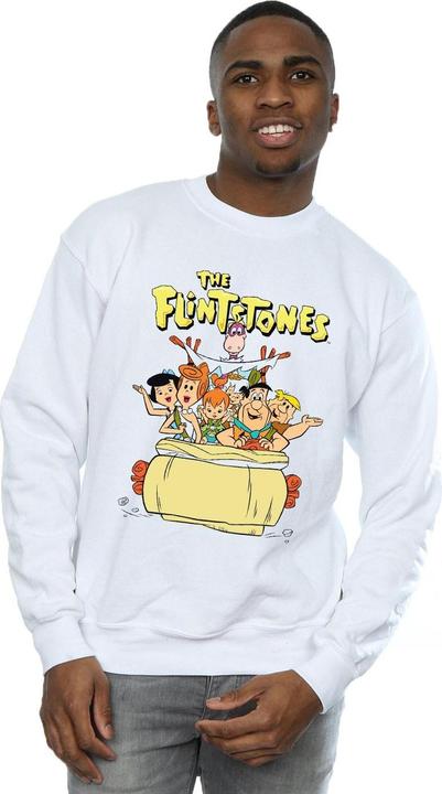 Actual product image The Flintstones Mens The The Ride Sweatshirt (XXL)