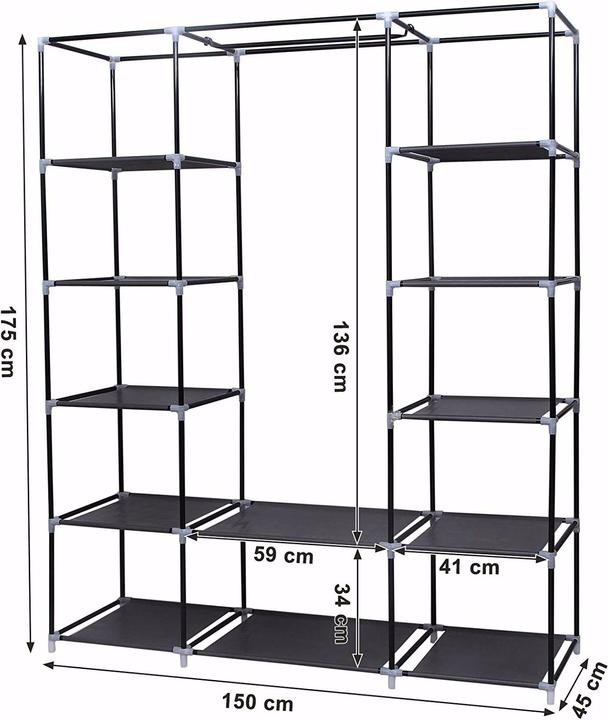 Image du produit Songmics Miranda (150 x 45 x 175 cm)