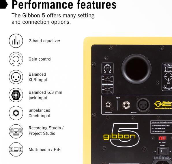 Actual product image Monkey Banana Gibbon 5 (Active, 1 pc., 1x 80 W)