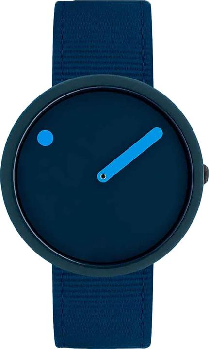 Image du produit Picto R44001-R001 Montre unisexe Ghost Nets Navy Blue 40mm 5ATM (Montre analogique, 40 mm)