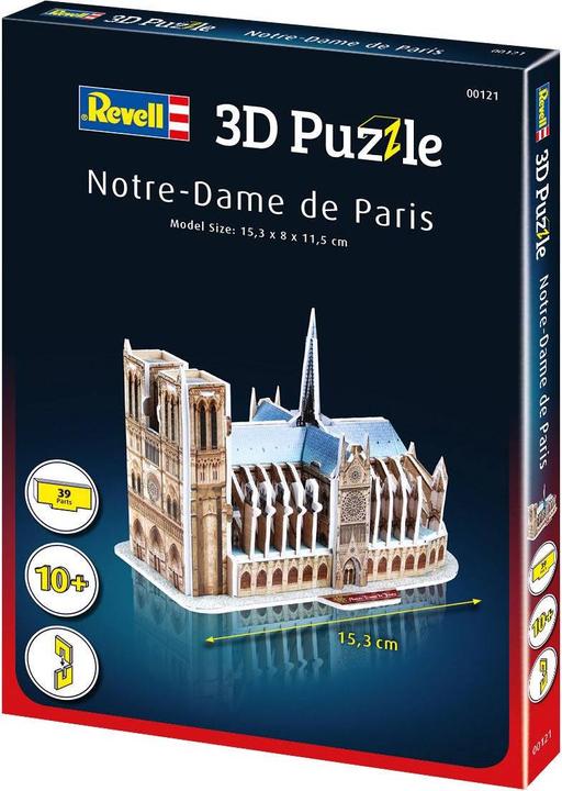 Image du produit Revell Puzzle 3D Notre-Dame de Paris (39 pièces)
