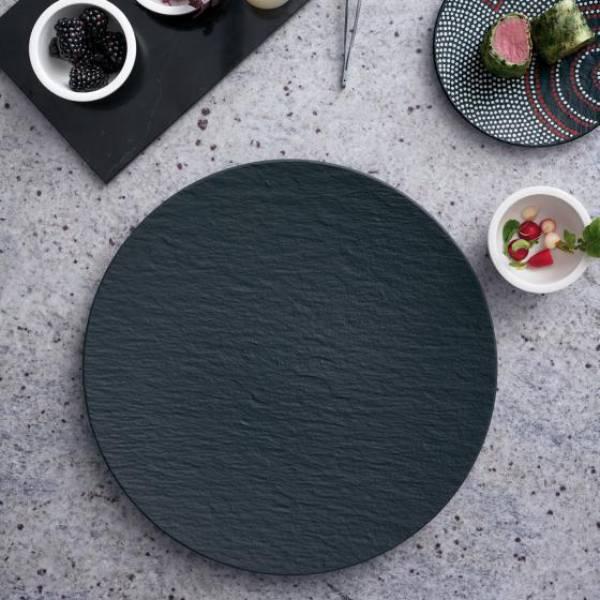 Actual product image Villeroy & Boch Gourmetteller Manufacture Rock (1 x, 31.50 cm)