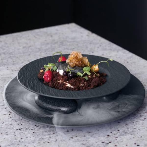 Actual product image Villeroy & Boch Gourmetteller Manufacture Rock (1 x, 31.50 cm)