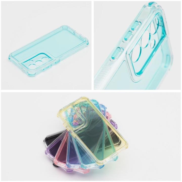 Immagine prodotto OEM Back panel cover MATRIX CLEAR Case for SAMSUNG S21 FE mint (Samsung Galaxy S21 FE)