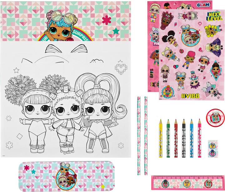 Immagine prodotto Undercover Borsa in PVC Motivo LOL Surprise multicolore (Multicolore)
