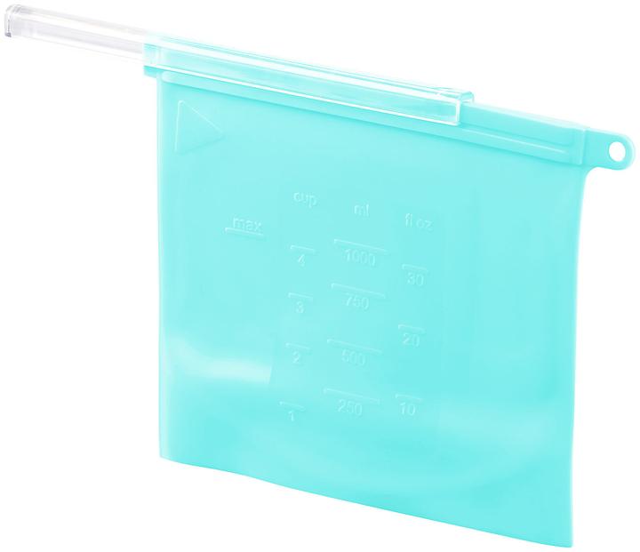 Actual product image Rosenstein & Söhne Set of 4 silicone food bags, resealable (4 x)