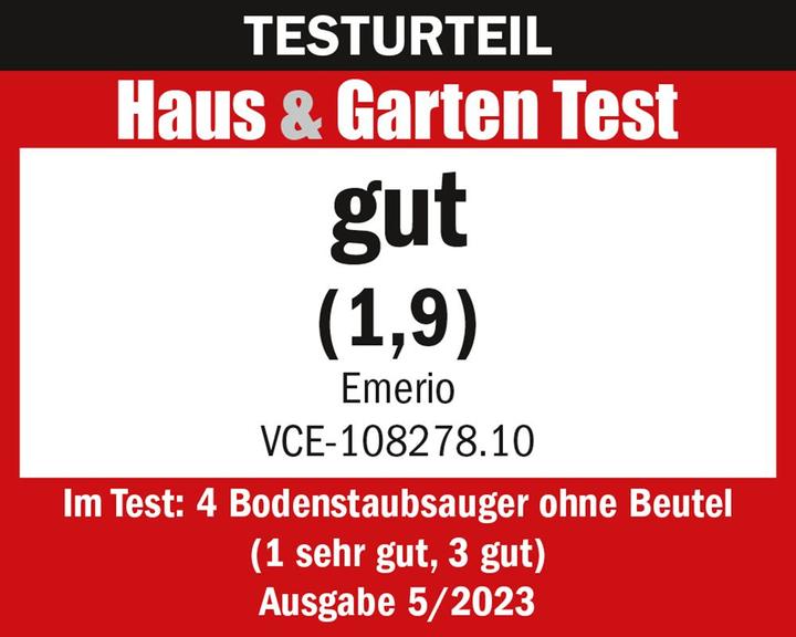 Produktbild Emerio Staubsauger Cyclone