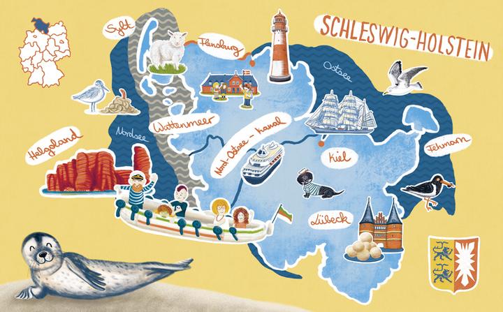 Actual product image My Atlas of Germany - 92 islands, 211 cable cars and more than 20,000 dachshunds