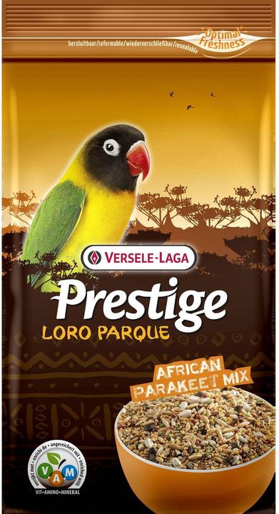 Produktbild Versele Laga Prestige Loro Parque - Körnermischung für mittelgrosse afrikanische Papageien - 1 kg (1 x, 1 kg)