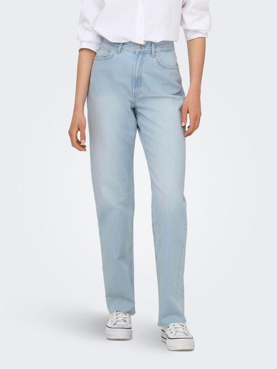 Produktbild Only ONLRILEY Hohe Taille Gerade geschnitten Jeans Straight-Fit jeans (W28/L30)