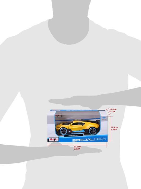 Image du produit Maisto Bugatti Divo 1/24 jaune