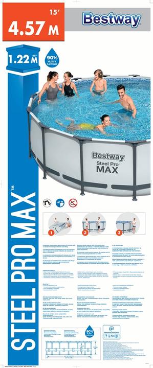 Actual product image Bestway 56438 (Ø 457 x 122 cm)