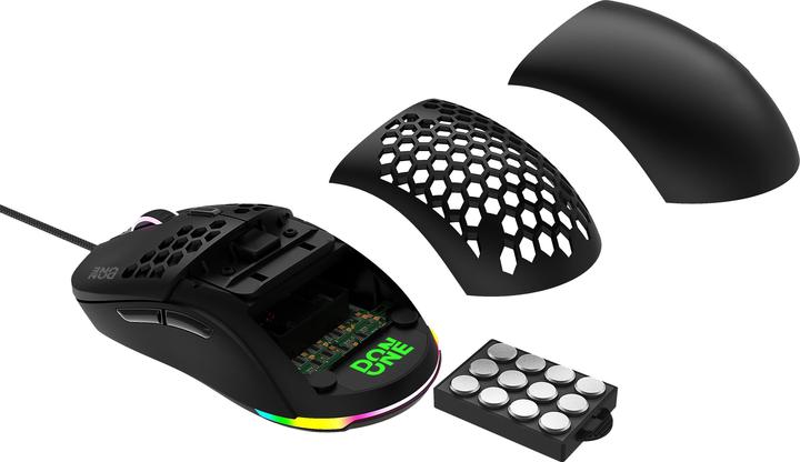 Image du produit Don One GM500 Souris droite USB type A 16000 DPI (Filaire)