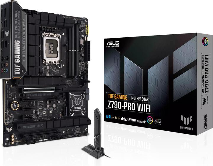 Produktbild ASUS TUF GAMING Z790-PRO WIFI (LGA 1700, Intel Z790, ATX)