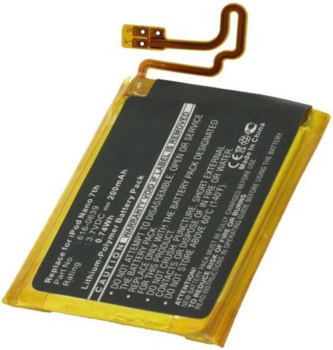 Produktbild AccuCell Akku Apple Ipod Nano 7, 616-0639, 616-0640